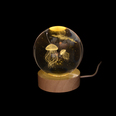 Светеща стъклена топка - медузи